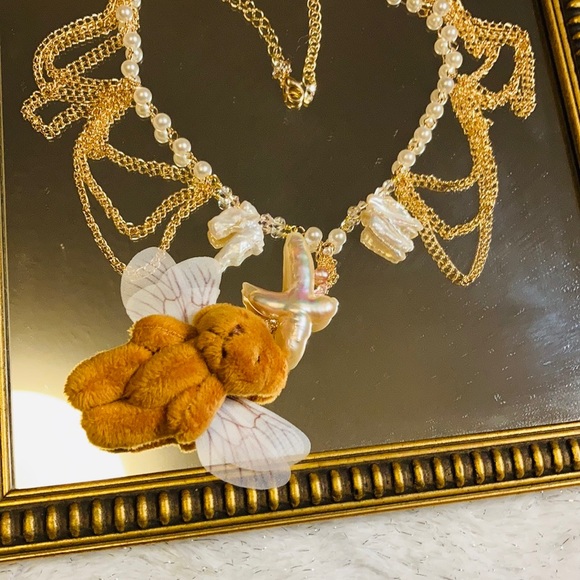 💎🤍🧸1 of  A Kind •••Pearl Choker••• hand made🤍🧸💎 - Picture 3 of 8